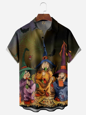 Witches BBQ Party Halloween - Hawaiian Shirt