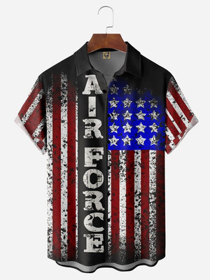 Independence Day Veterans Air Force - Hawaiian Shirt