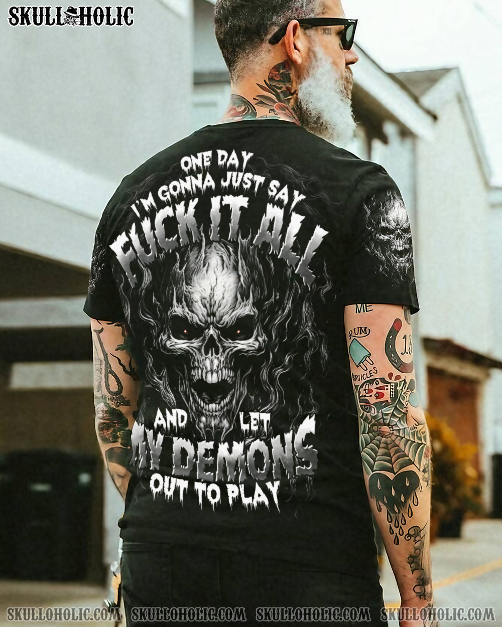 ONEDAYI_MGONNAJUSTSAYALLOVERPRINT TYTD1811242_Shortsleeves_T shirt_S1