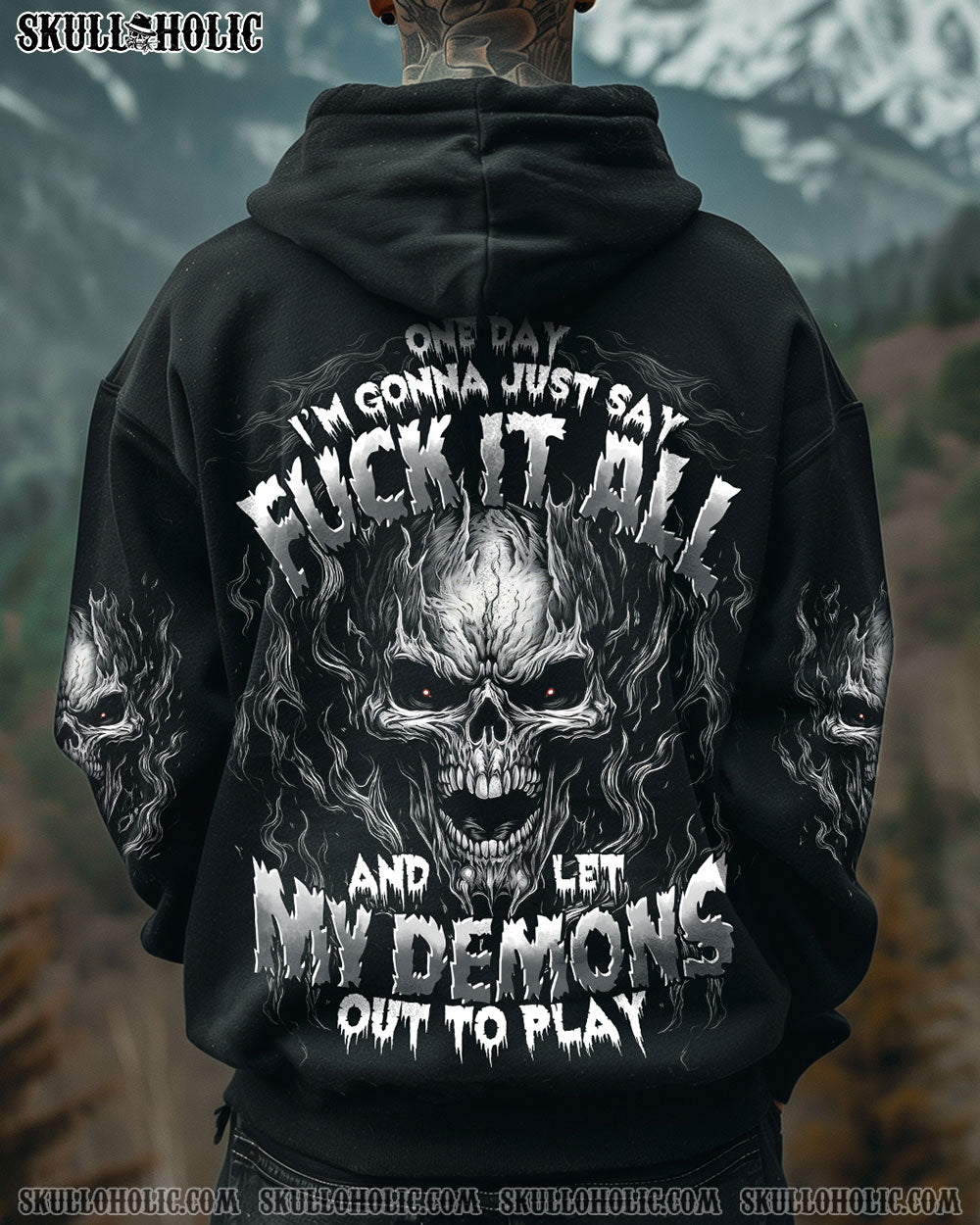 ONEDAYI_MGONNAJUSTSAYALLOVERPRINT TYTD1811242_Sweatshirt_Hoodies_Hoodie_S1