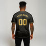 PersonalizedBlackKingBaseballJersey8