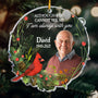 Photo Inserted_ I Am Always With You Personalized Custom Shaped Acrylic Ornament _1_b91baac7 643a 46ec 91d0 befa21e0df56