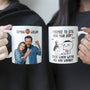 Photo Inserted_ I Promise To Still Grab Your Butt Even When We_Re Old And Wrinkly Personalized Mug_5