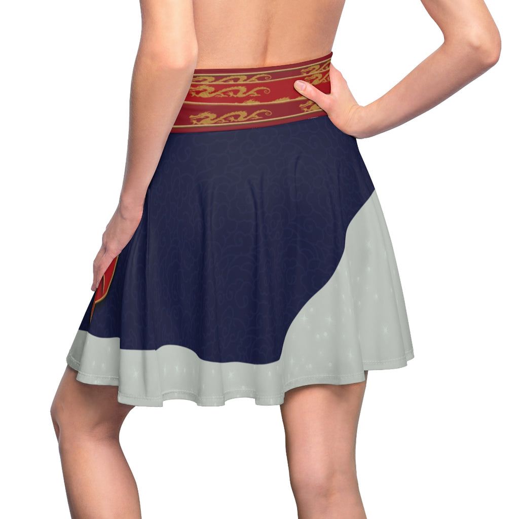 Mulan Dress Live Action Cosplay Costume - Skater Skirt