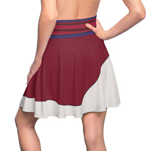 Mulan Movie Pink Cosplay Costume - Skater Skirt