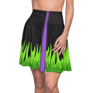 Maleficent Sleeping Beauty Cosplay Costume - Skater Skirt