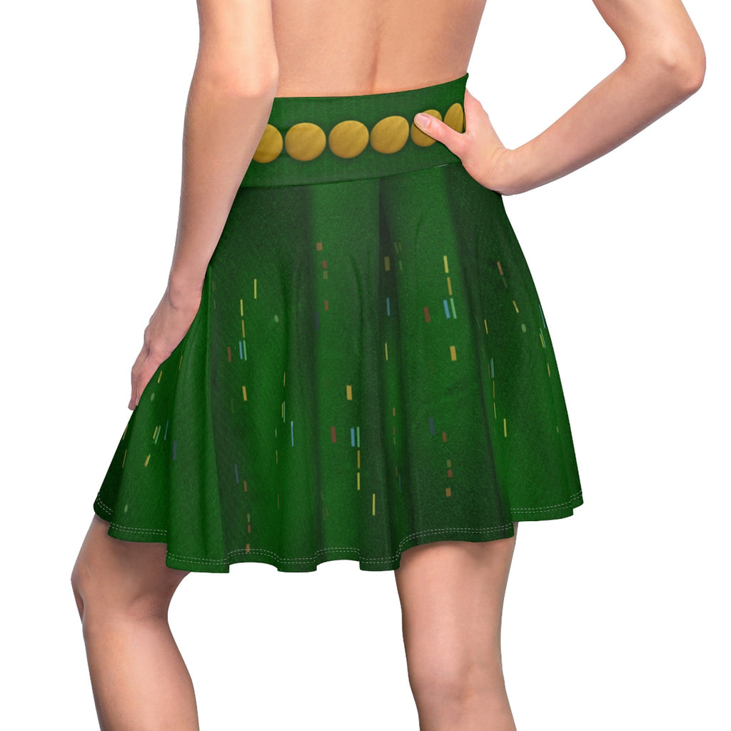 Brave Queen Elinor Cosplay Costume - Skater Skirt