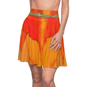 Orange Fawn Tinker Bell Cosplay Costume - Skater Skirt