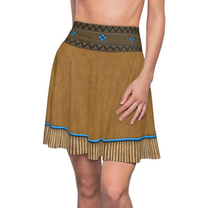 Pocahontas Pattern Cosplay Costume - Skater Skirt