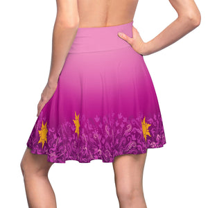 Rapunzel Ombre Tangled Cosplay Costume - Skater Skirt