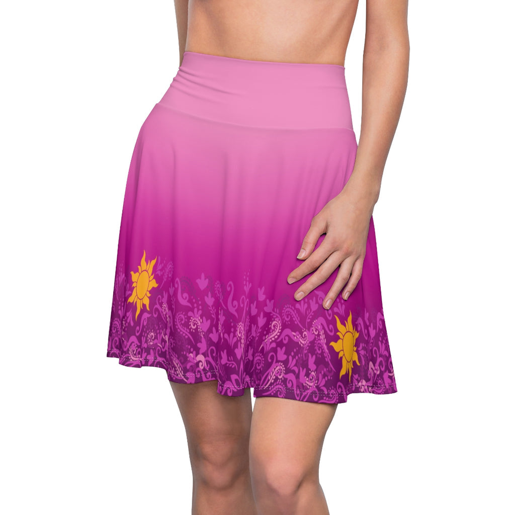 Rapunzel Ombre Tangled Cosplay Costume - Skater Skirt