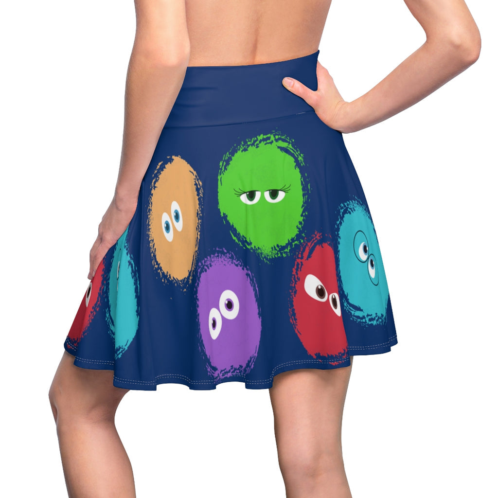 Emotions Inside Out Cosplay Costume - Skater Skirt