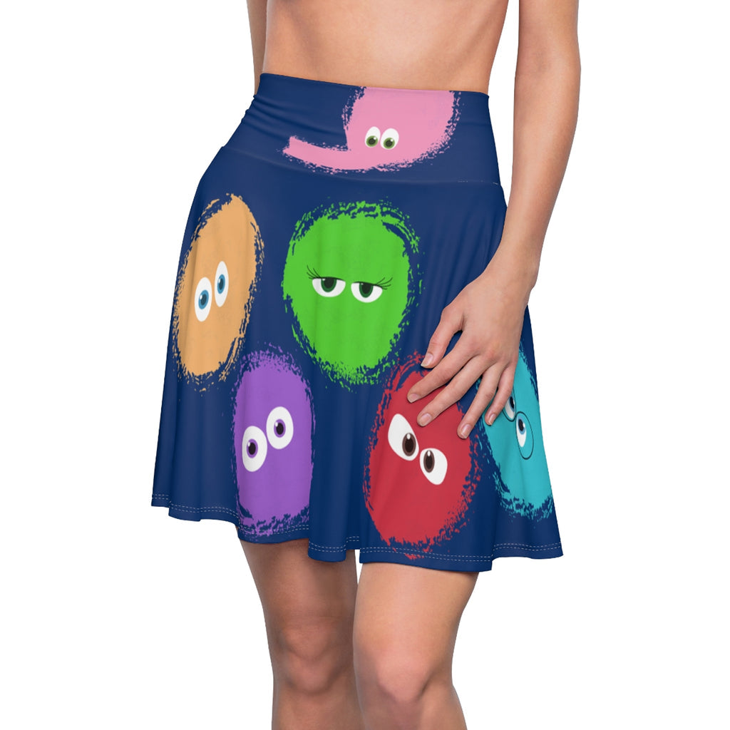 Emotions Inside Out Cosplay Costume - Skater Skirt