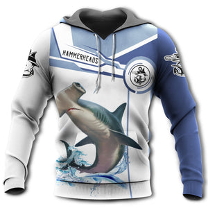 Hammerhead Shark Fishing Team Catch and Release - Hoodie