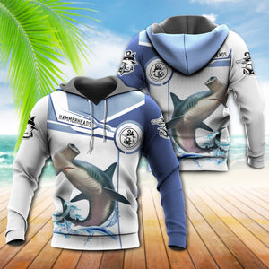 Hammerhead Shark Fishing Team Catch and Release - Hoodie