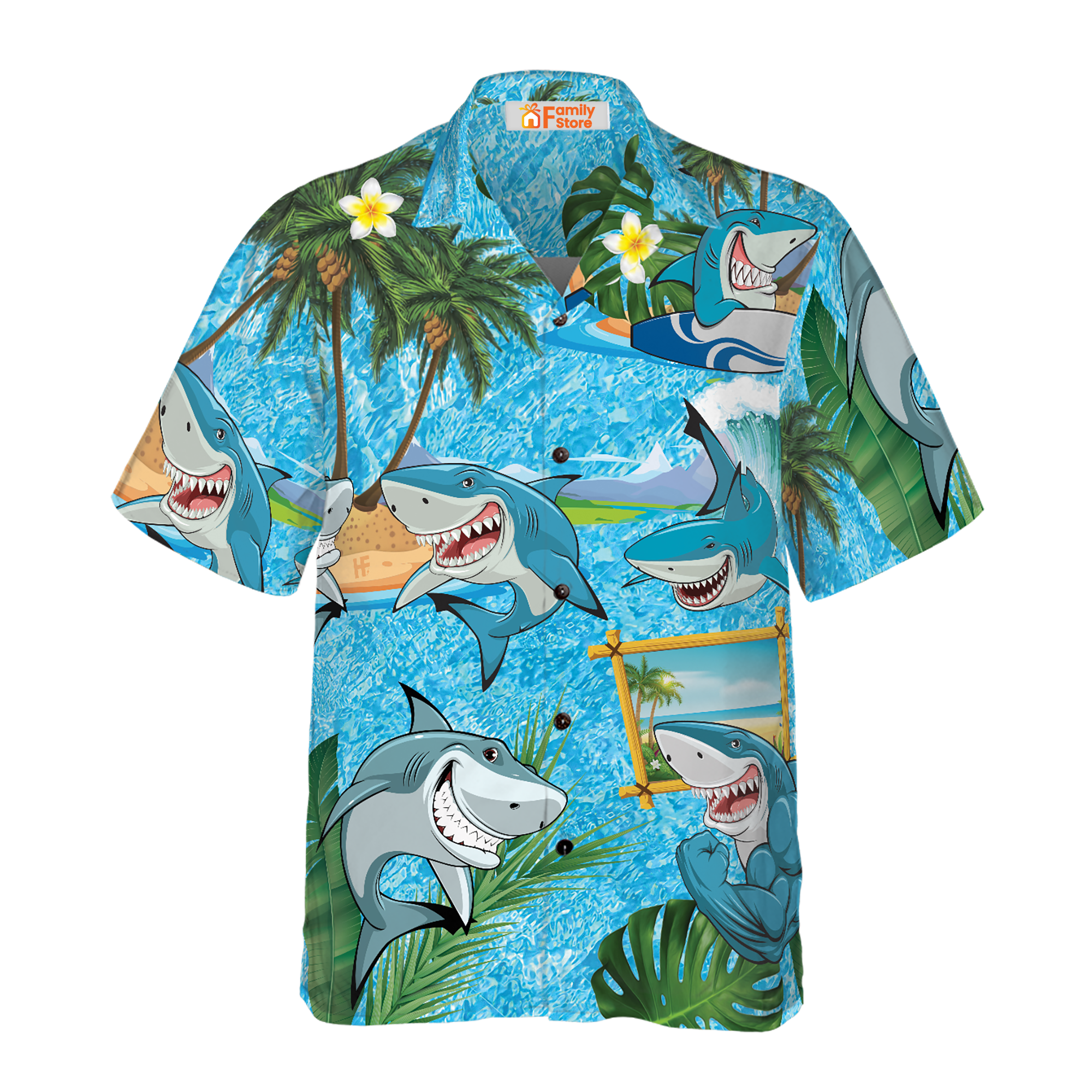 SharksOnTheBeachHawaiianShirt_8010_4