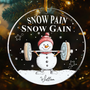 Snow Pain Snow Gain Personalized Acrylic Ornament_4