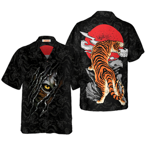 Strong Like A Tiger Shirt - For Men And Women - Hawaiian Shirt