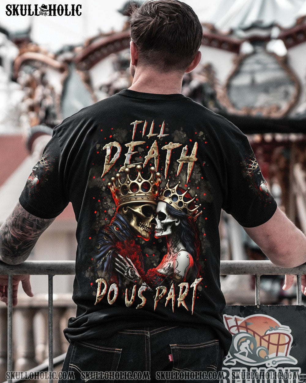 TILLDEATHDOUSPARTCOUPLEALLOVERPRINT YHLN0703254_Shortsleeves_T shirt_M1
