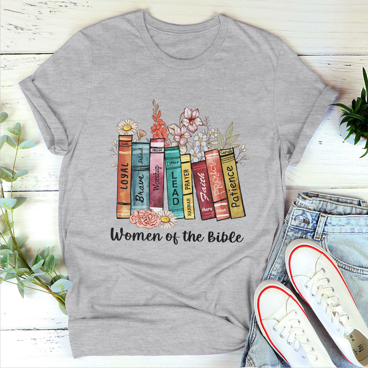 Women Of The Bible - Classsic Christian Unisex T-shirt 2DTNAHN1004A