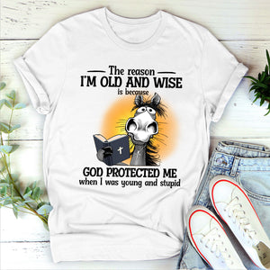 God protected me - Classsic Christian Unisex T-shirt 2DTNAHN1001A