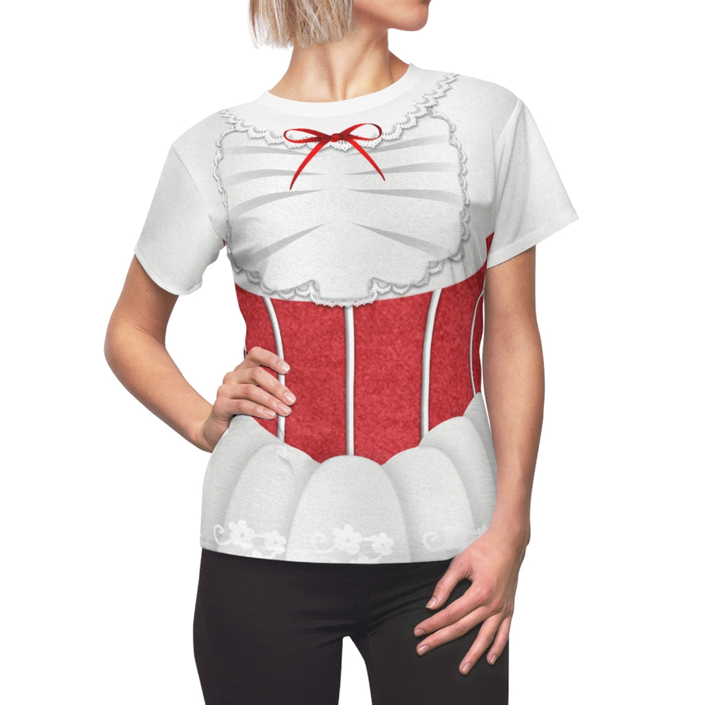 Mary Poppins Jolly Holiday Cosplay Costume - 3D Women Tshirt