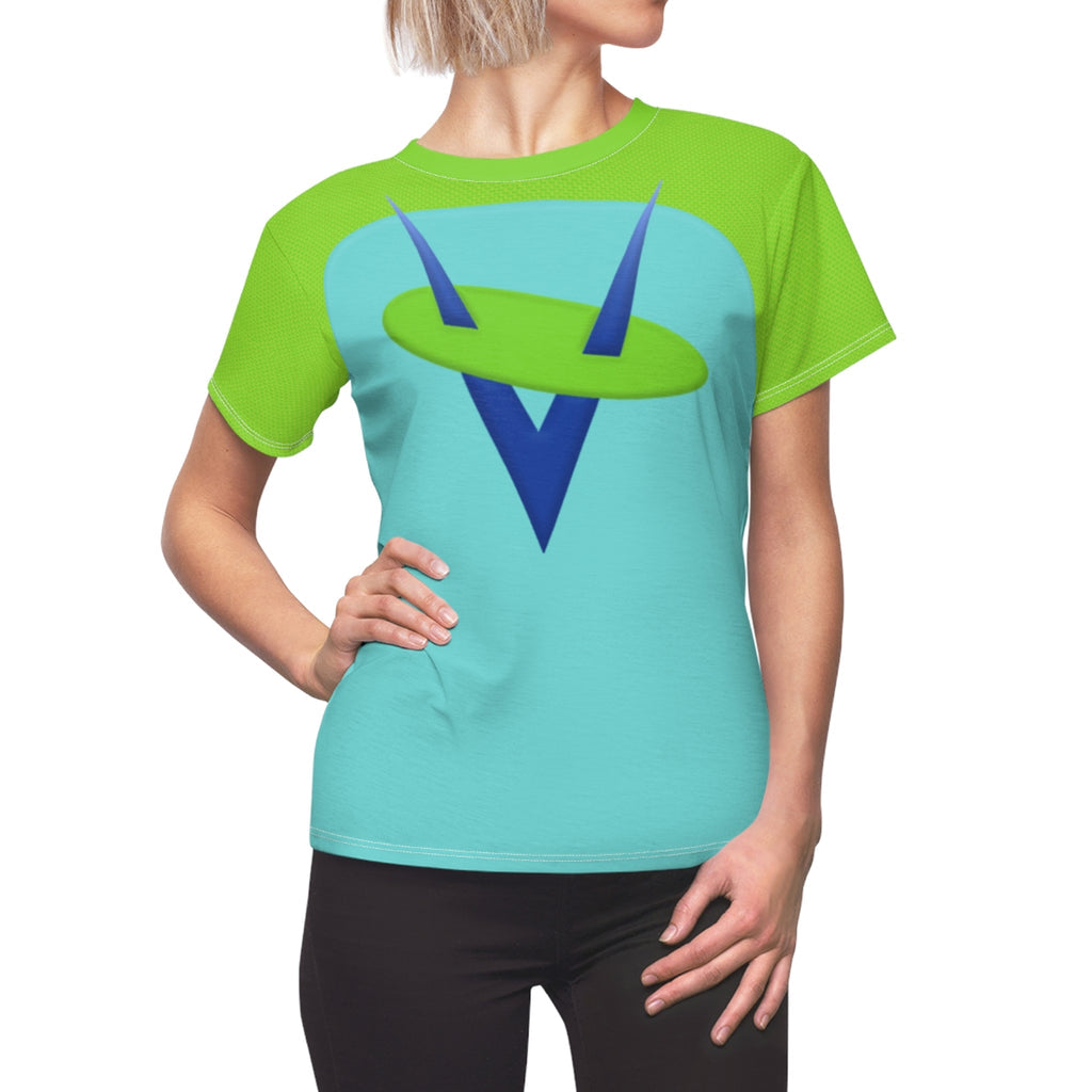 The Incredibles Voyd Cosplay Costume - 3D Women Tshirt