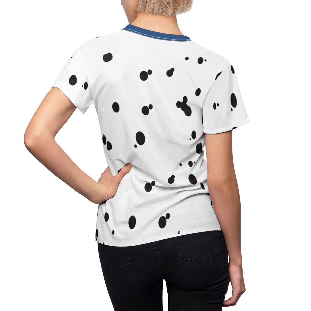 101 Dalmatians Perdita Cosplay Costume - 3D Women Tshirt