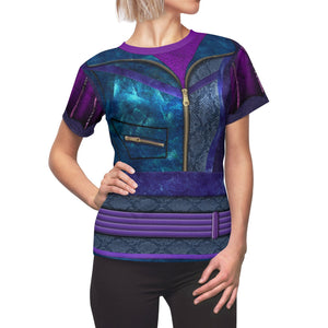 Descendants 3 Mal Cosplay Costume - 3D Women Tshirt