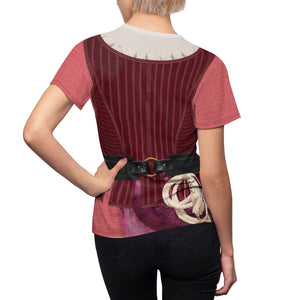 Pirates Of The Caribbean Redhead Costume - 3D Women Tshirt