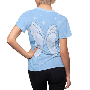 Blue Fairy Pinocchio Cosplay Costume  - Women Tshirt