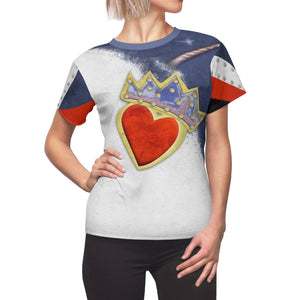 Descendants 2 Evie Heart Cosplay Costume - 3D Women Tshirt