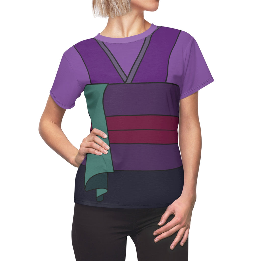 Matchmaker Mulan Cosplay Costume - 3D Women Tshirt