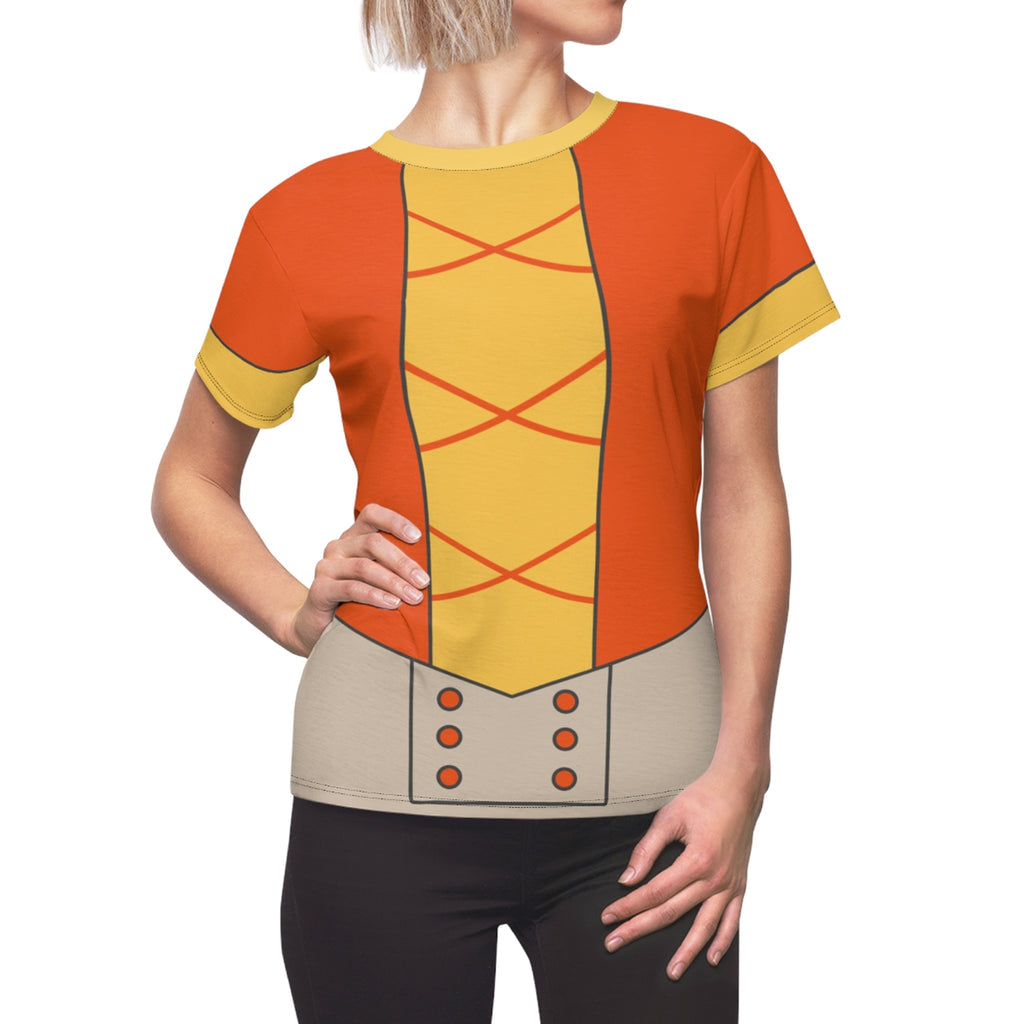 Willow Rapunzel's Tangled Adventure Cosplay Costume - Women Tshirt