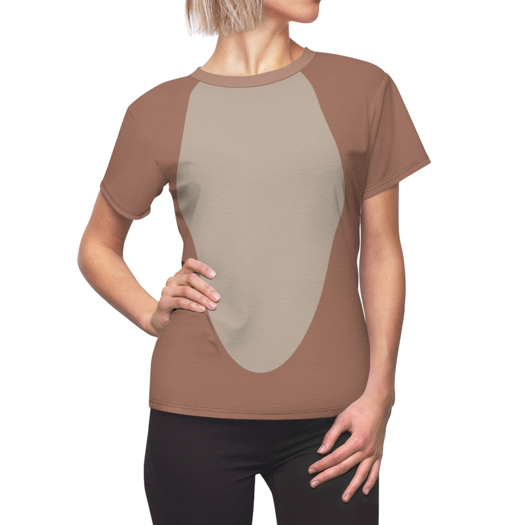 Bambi Faline Cosplay Costume - 3D Women Tshirt