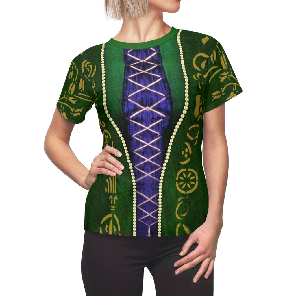 Hocus Pocus Winifred Sanderson Cosplay Costume - 3D Women Tshirt