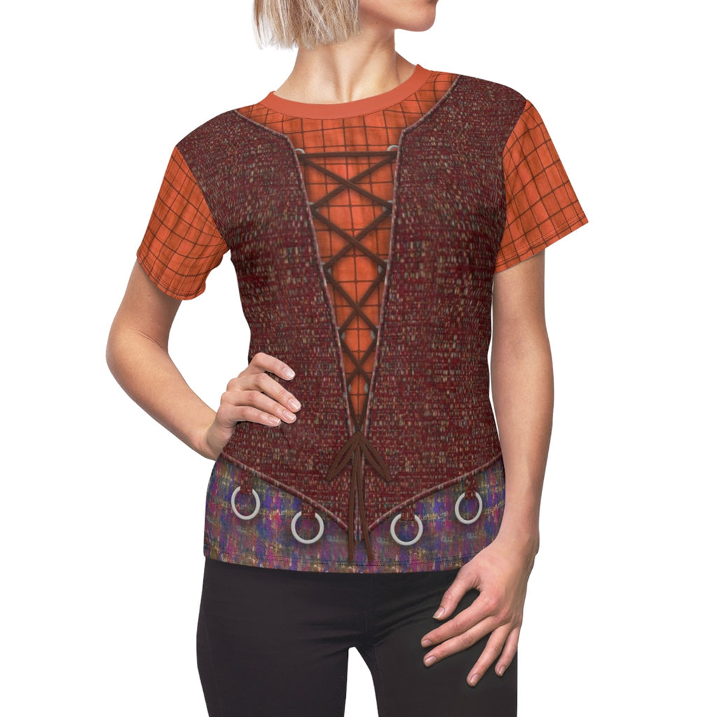 Hocus Pocus Mary Sanderson Cosplay Costume - 3D Women Tshirt