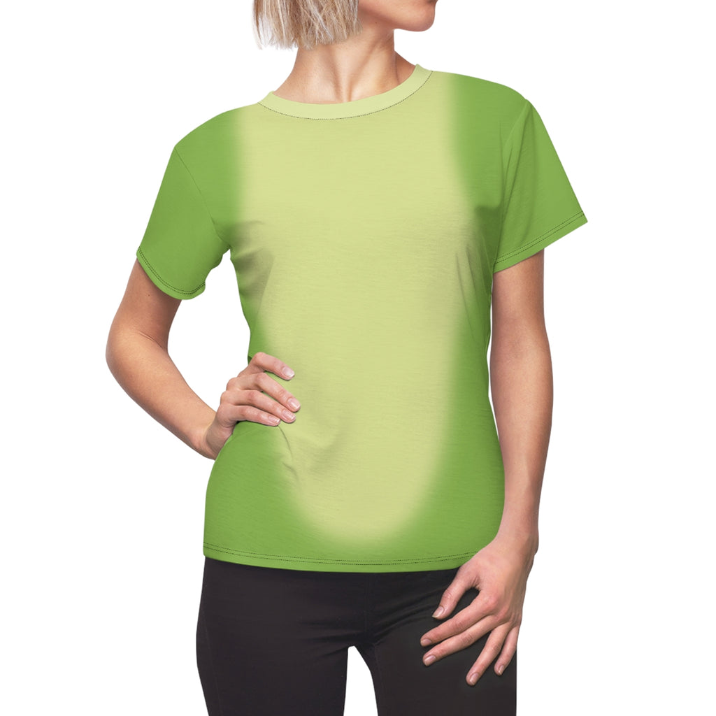 Frog Tiana The Princess And The Frog Cosplay Costume - 3D Women Tshirt