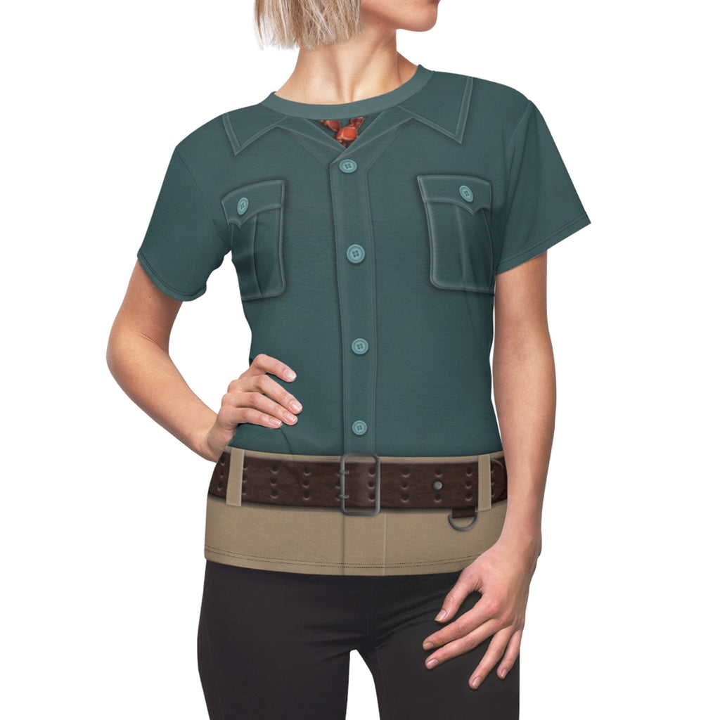 Jungle Cruise Lily Houghton Cosplay Costume - 3D Women Tshirt