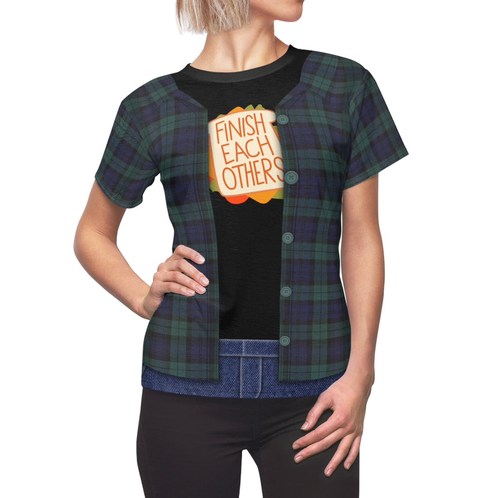 Anna Comfy Wreck It Ralph Cosplay Costume - Women Tshirt