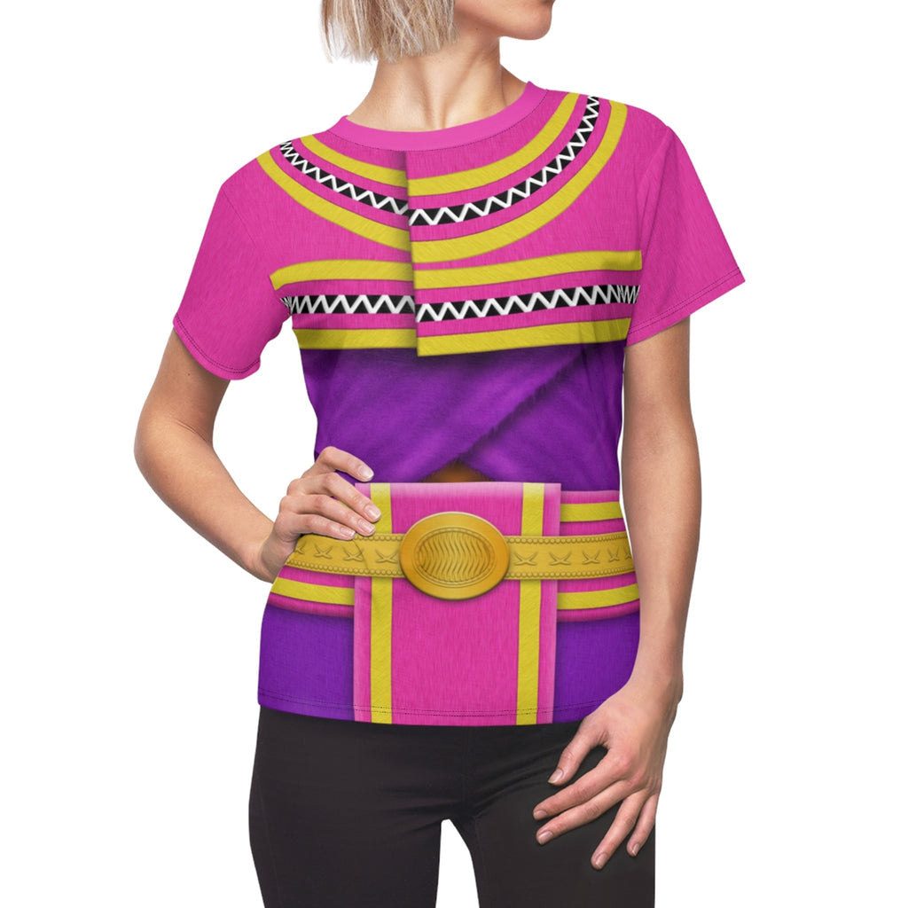 Raya And The Last Dragon Dang Hu Costume - 3D Women Tshirt