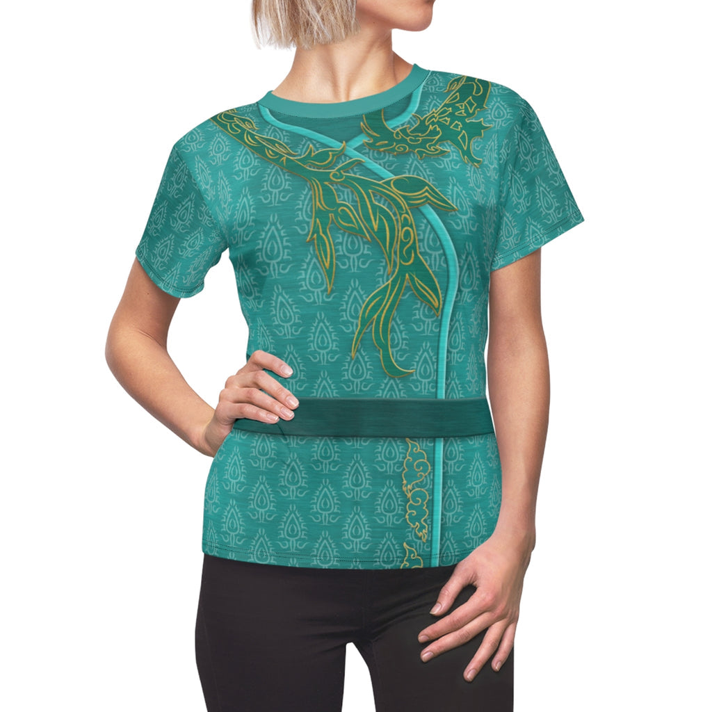 Raya And The Last Dragon Young Raya Reunite Costume - 3D Women Tshirt