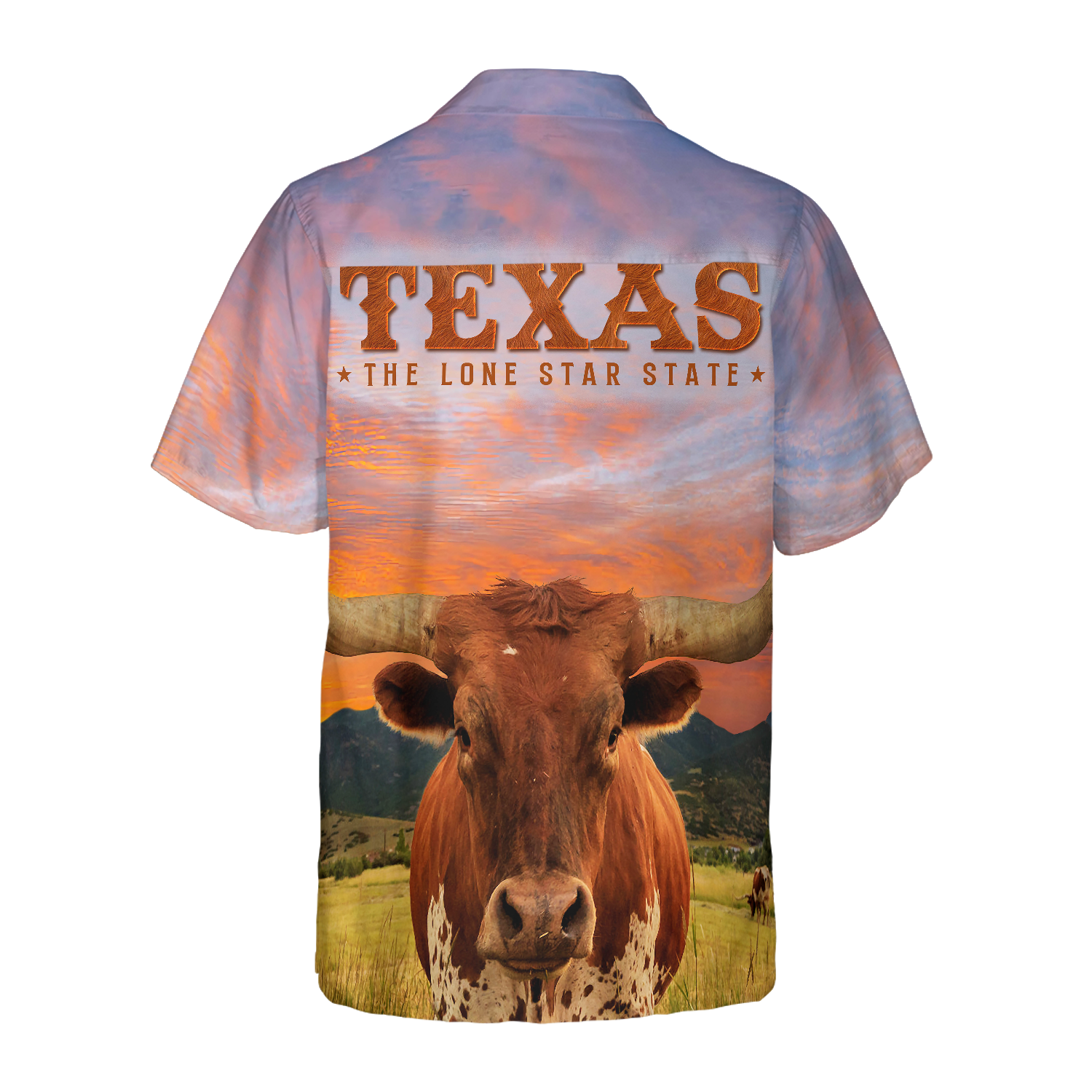 Texas Longhorn Bull Unique Hawaiian Shirt