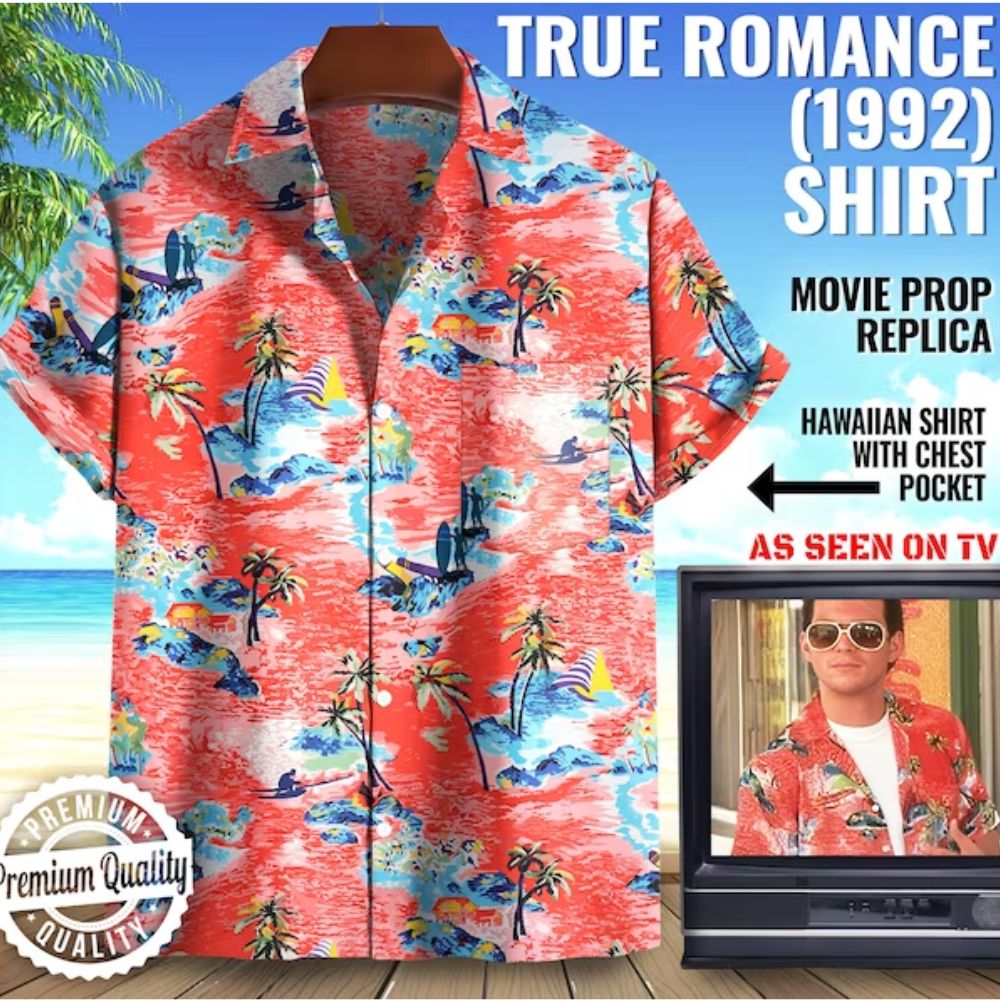 True Romance Clarence Worley Custom Hawaiian Shirt