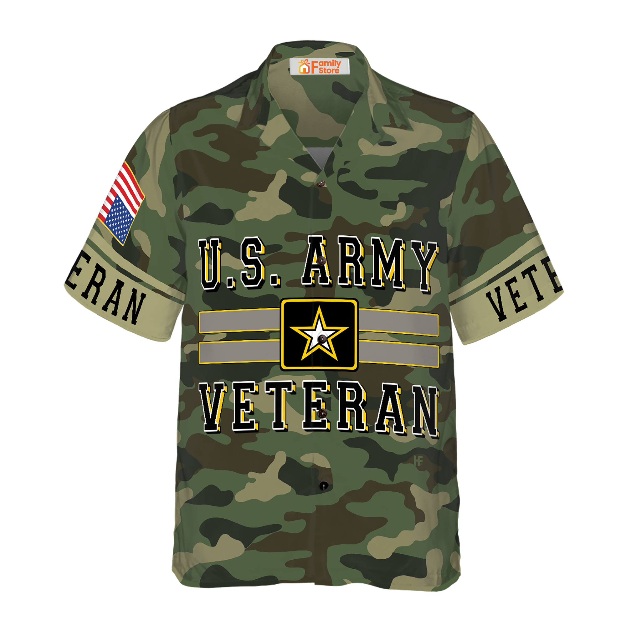 Veteran The US Army - For Men And Women - Hawaiian Shirt