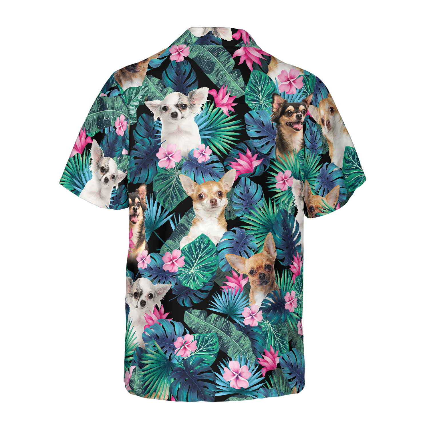 Tropical Chihuahua Dog Hawaiian Shirt Summer Vibe