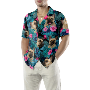 Tropical French Bulldog Hawaiian Shirt Summer Vibe