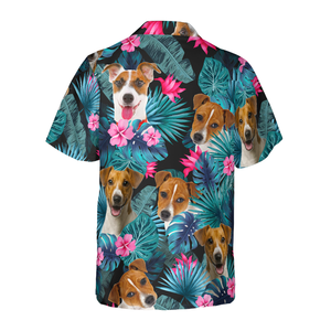 Tropical Jack Russell Terrier Hawaiian Shirt Summer Vibe