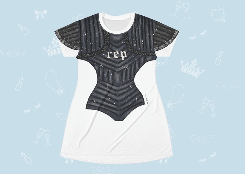 Taylor Eras Tour Reputation Eras Loungewear Cosplay Costume - Tshirt Dress