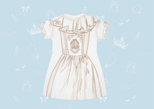 Princess Diana Wedding Cosplay Costume - Tshirt Dress